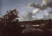 Jacob van Ruisdael Banks of a River china oil painting reproduction